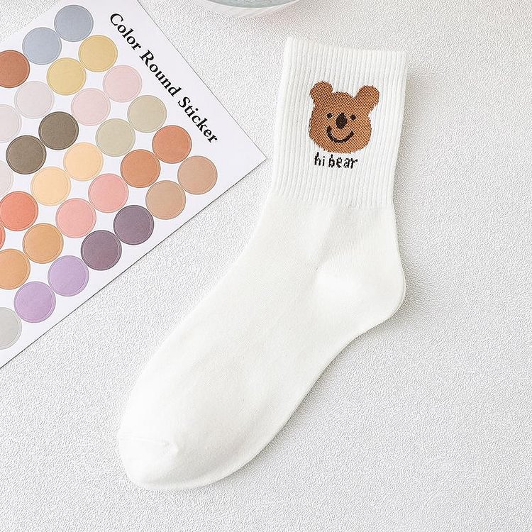Rabbit Bear Socks