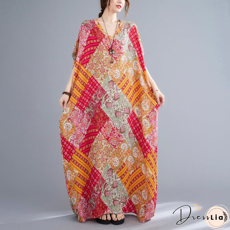 Women's Clothing In Large Sizes, Plump and Slim, with A Belly Covering Temperament Dress