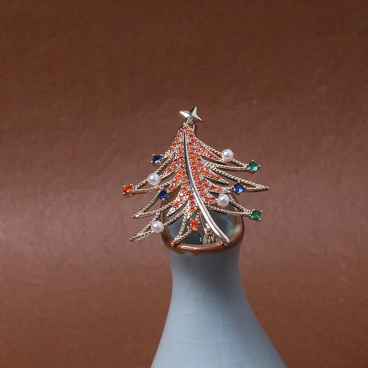 Christmas Tree Brooch