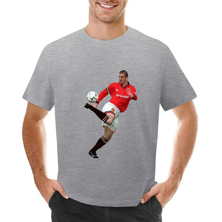 Eric Cantona Inspired King Men's Soccer Culture Tee
