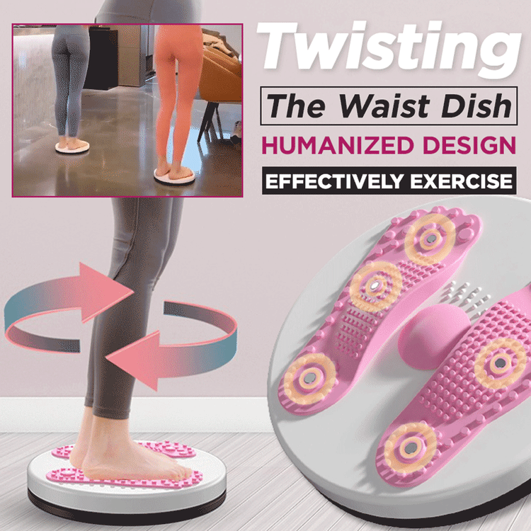 Fitness Waist Twisting Disk Taille-Drehscheibe Hfttrainer