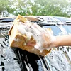Car Wash Glove Honeycomb Coral Car Thick Sponge Block Car Care Detailing Brushes