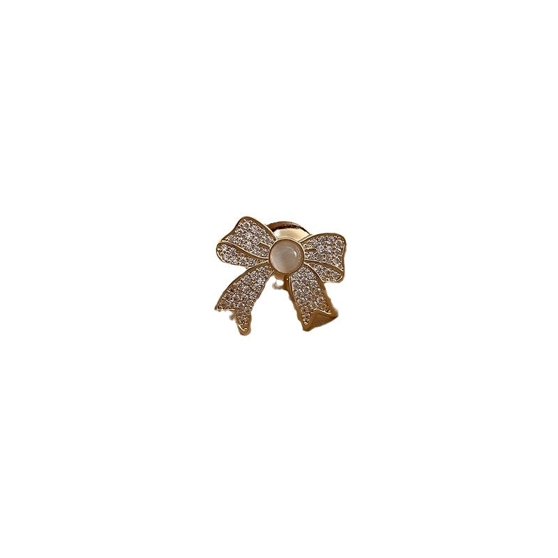 Small Brooch Bow Anti-slip Brooch High-grade Chest Sewn-free Shirt Anti-slip Buckle Pin
