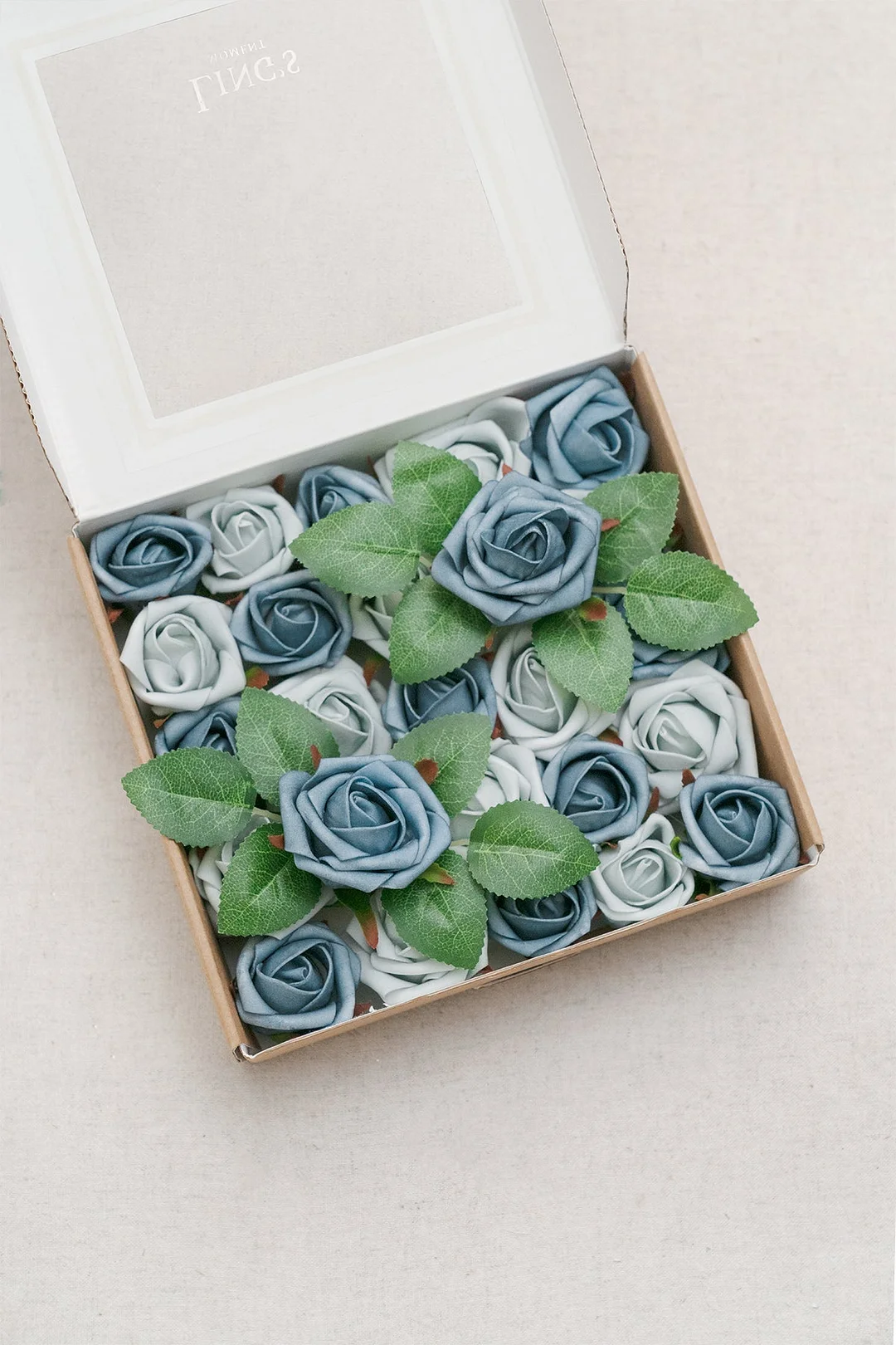 1.5"-2" Foam Rosebud & Petite Rose with Stem - 18 Colors