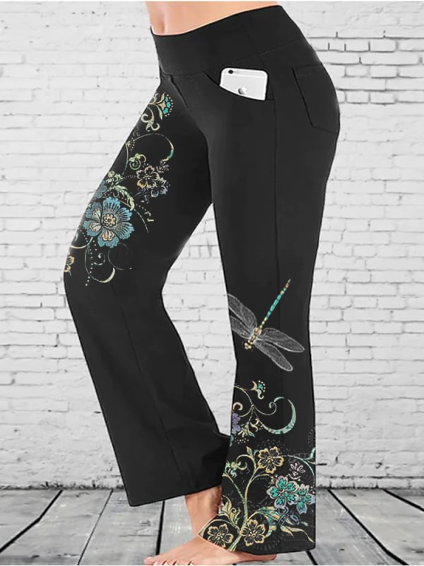Women's single-sided velvet yoga casual micro pull elastic pants