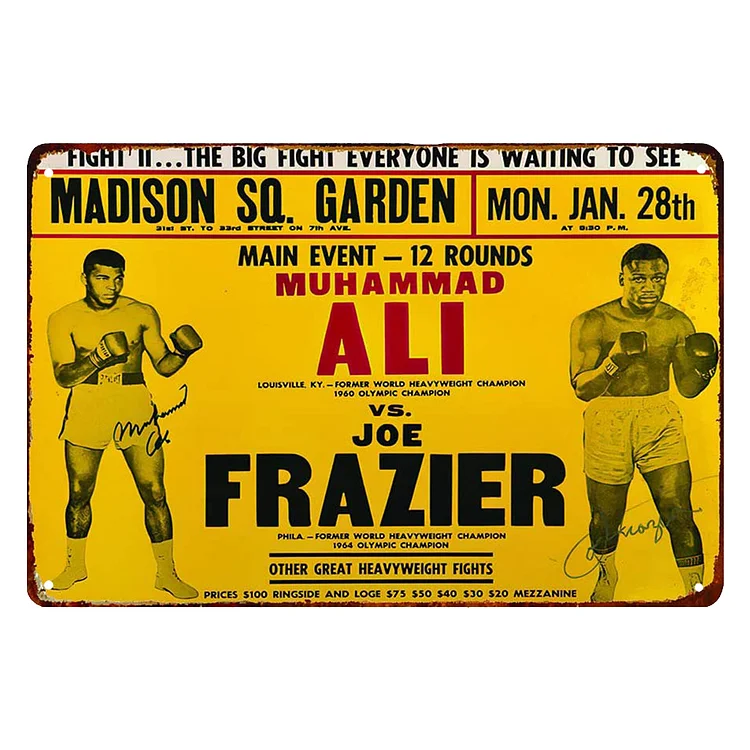 Boxing - Vintage Tin Signs/Wooden Signs - 8*12Inch/12*16Inch