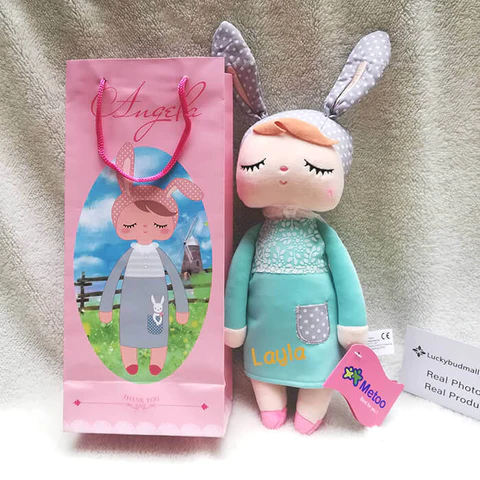 Custom Baby First Bunny Angela Dolls Easter Gifts for Toddlers