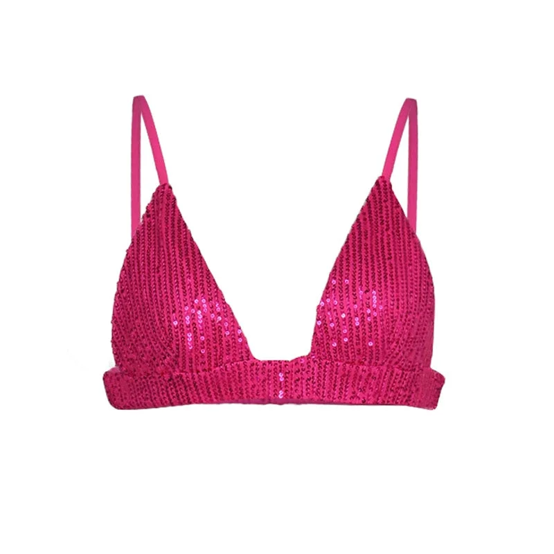 Jacuqeline 2022 Sequins Sexy Tops Blouse And Pants Y2K Women Clothes Long Sleeve V Neck Button Blouses Shirts Elegant Party Club