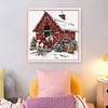 Farmhouse-11CT Stamped Cross Stitch 40*40cm/15.75*15.75in tapestrymarket