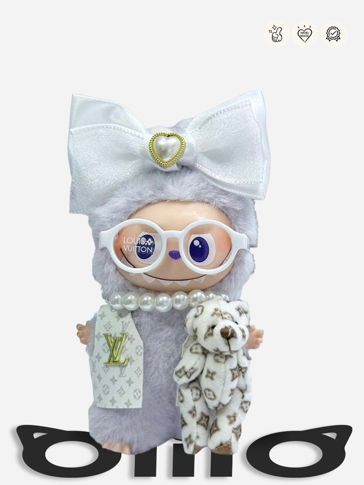 MINI Labubu Clothes Delicate Louis Vuitton - marked Ensemble