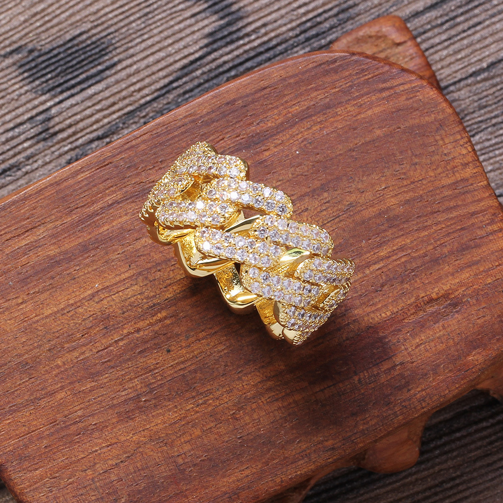 Hip Hop Diamond Cuban Ring - SOPULA