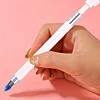 Painting Accessories - Diamond Painting Pen Acrylic Twister Point Drill Pen (White Rod Blue Tip)