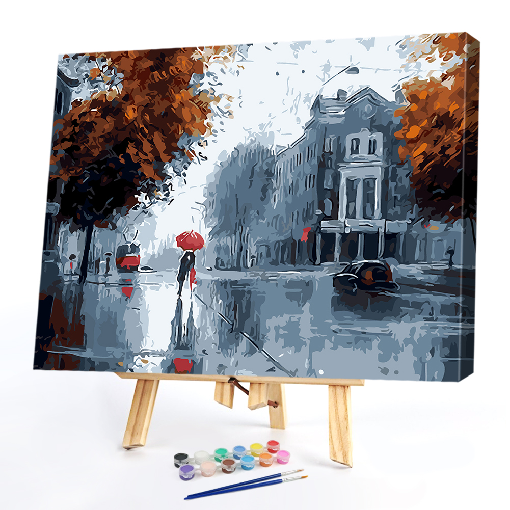 

40*50CM Paint By Numbers-Street Pedestrianed, 501 Original