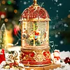 Christmas Carousel Music Box - Red - Bronze