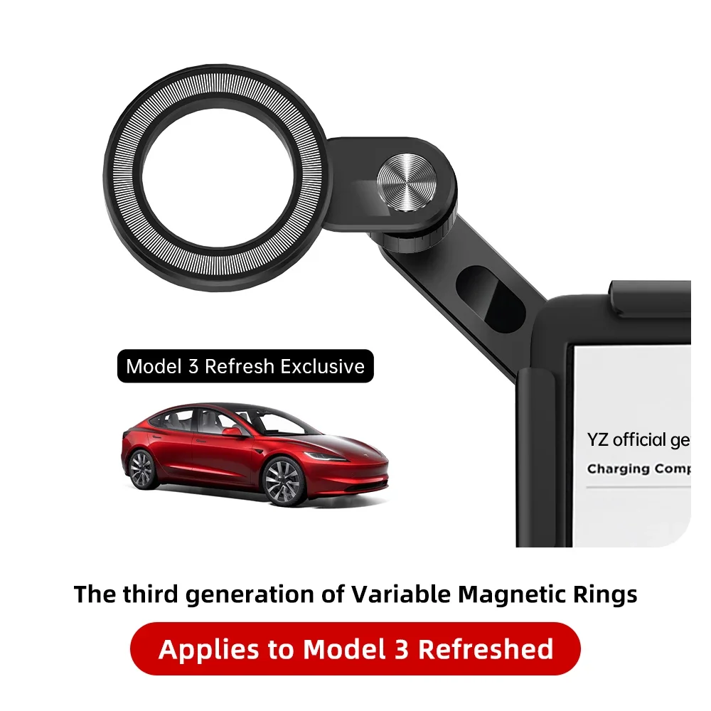 YONZEE Tesla Magnetic Rotatable Phone Holder For Tesla Model 3 Highland/Y