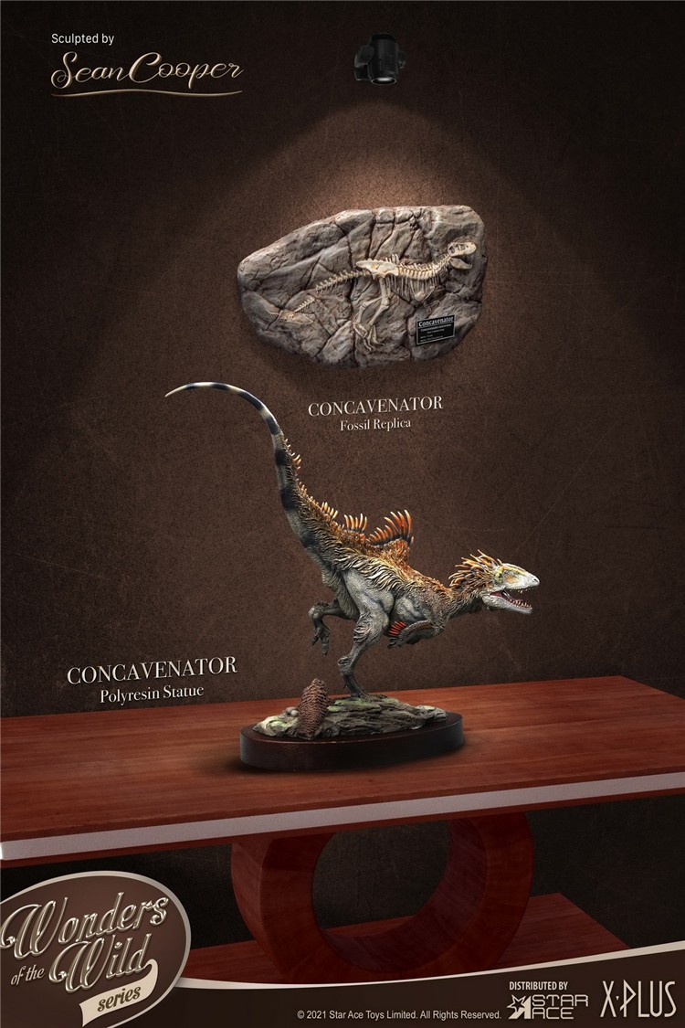 【IN STOCK】Star Ace Toys SA5003 Concavenator & Fossil Replica Deluxe Ver. Statue GK/Statue