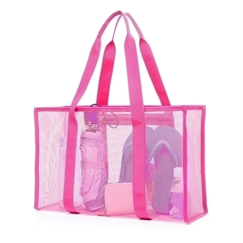 Women’s Medium Polyester Solid Color Streetwear Open Wash Bag