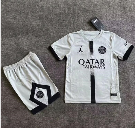 2022-2023 PSG Paris Saint Germain Third Away football jersey kids kit