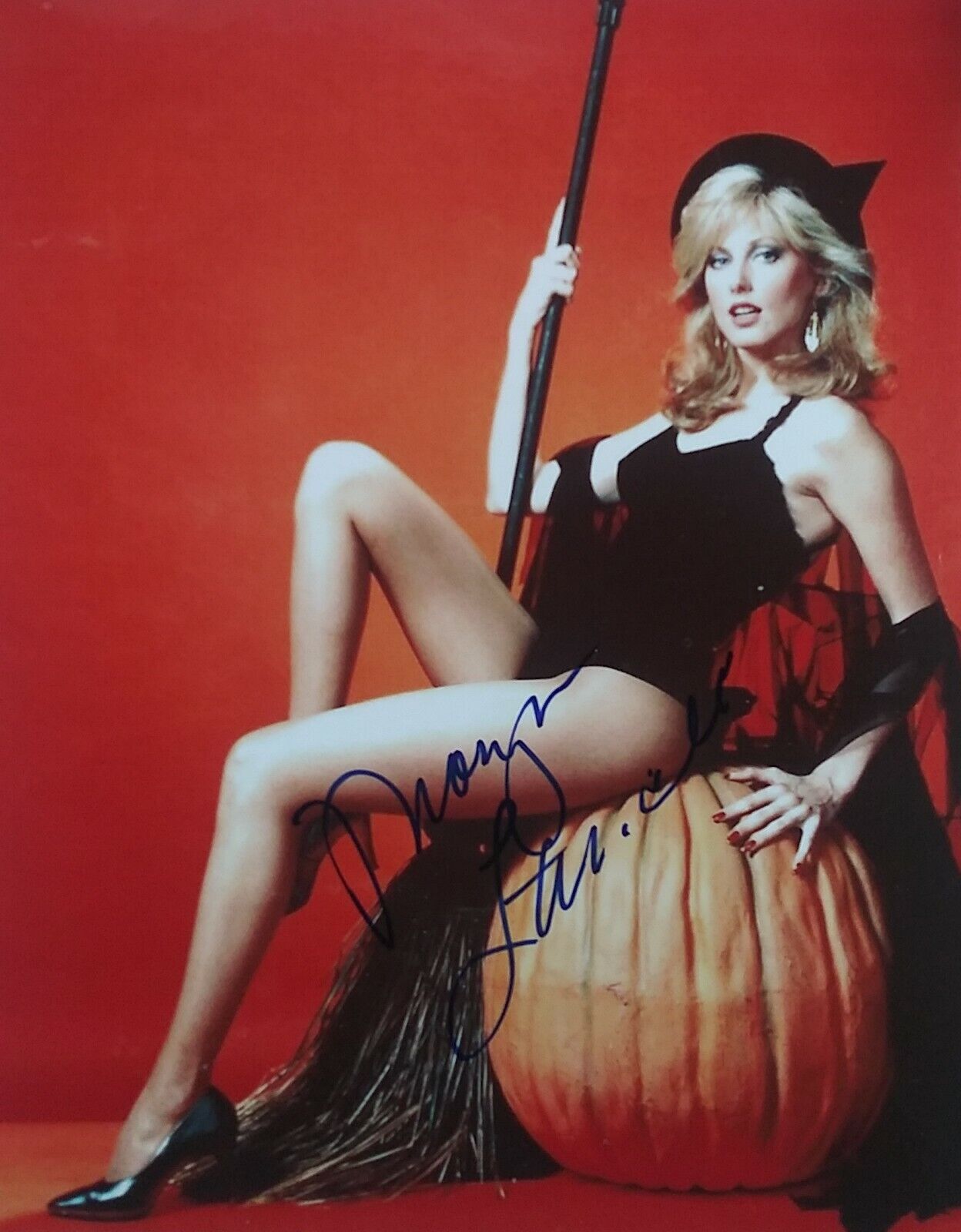 Morgan Fairchild signed 8x10