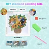 Diamond Painting-DIY Crystal Rhinestone Flower