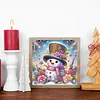 Schneemann 5d DIY Diamond Art Malerei Sets spezielle Form Teilbohrer Kunst 30x30cm