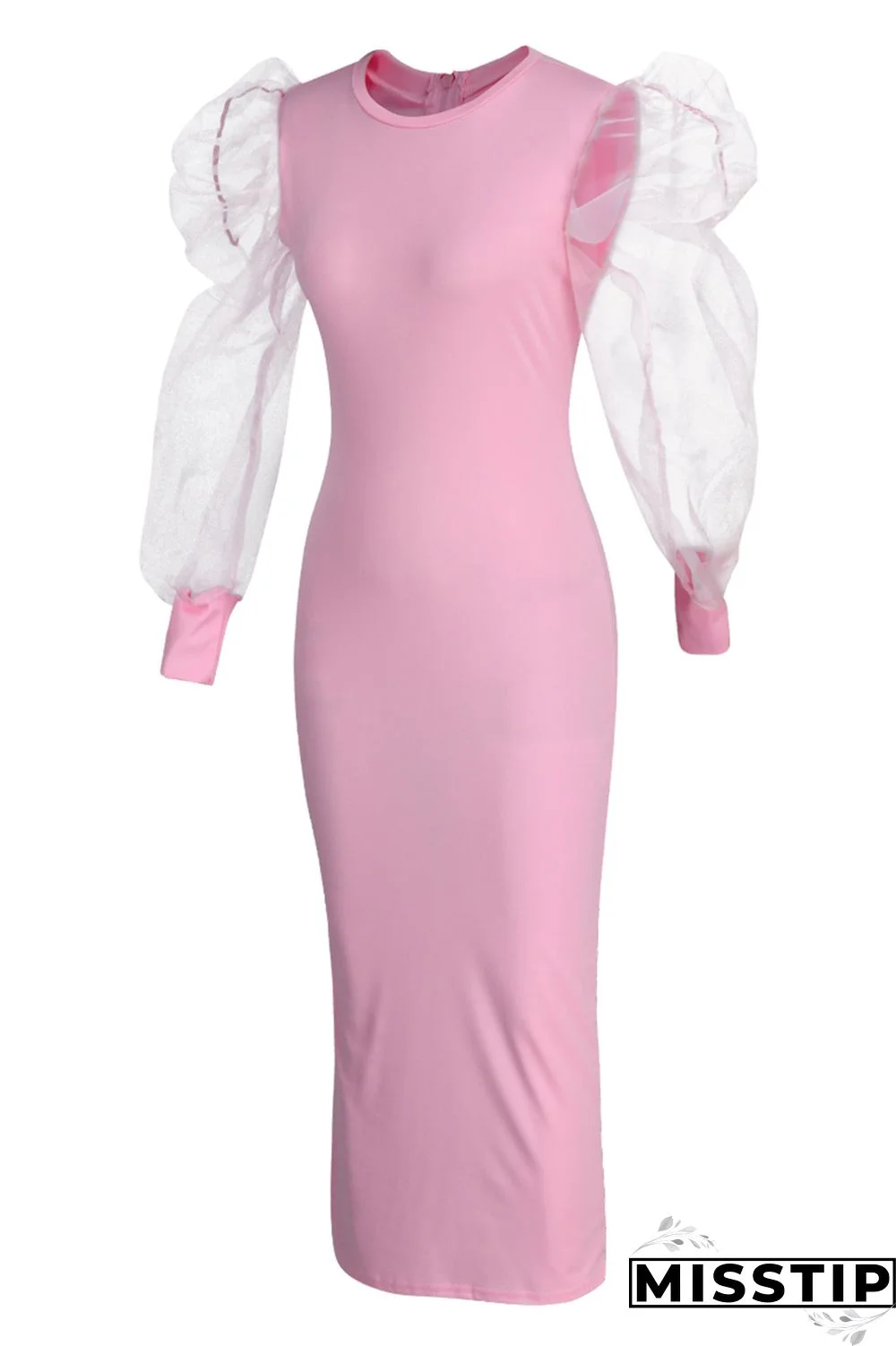 Black Fashion Casual Solid Patchwork O Neck Long Sleeve Dresses