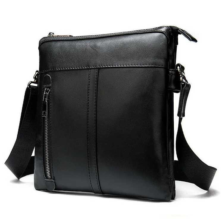 Fashion Leather Shoulder Bag Adjustable Shoulder Strap Design Casual Crossbody Bag