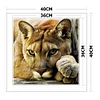 Tiger - 14CT Counted Cross Stitch 40*40cm/15.75*15.75in