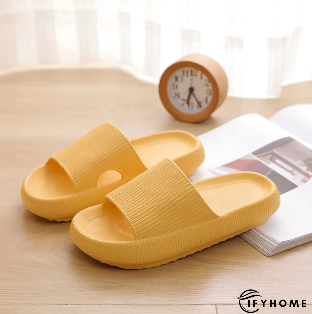 Thick Platform Bathroom Home Slippers Women Fashion Soft Sole EVA Indoor Slides Woman | IFYHOME