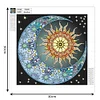 >SALE<Diamond Painting Partial Special Drill Sun and Moon Picture of Rhinestone