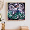 Beaut&eacute; avec belle peinture diamant en forme de skirt_special-30 * 30cm