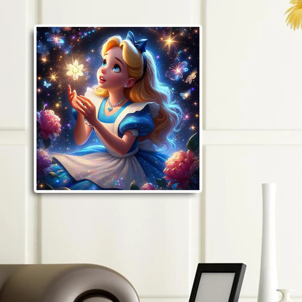 Diamond Painting - Full Round Drill - Alice(Canvas|50*50cm)