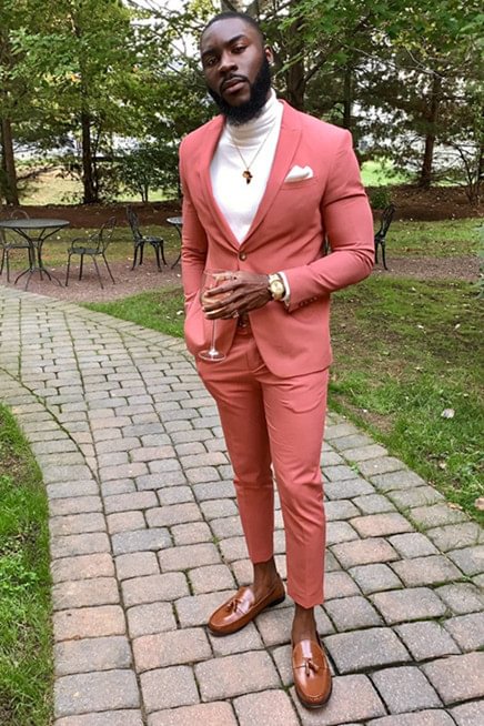 Shining Shawl Lapel Wedding Suit For Groom 2022 | Ballbellas Ballbellas