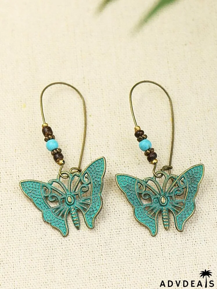 Butterfly Charm Earrings