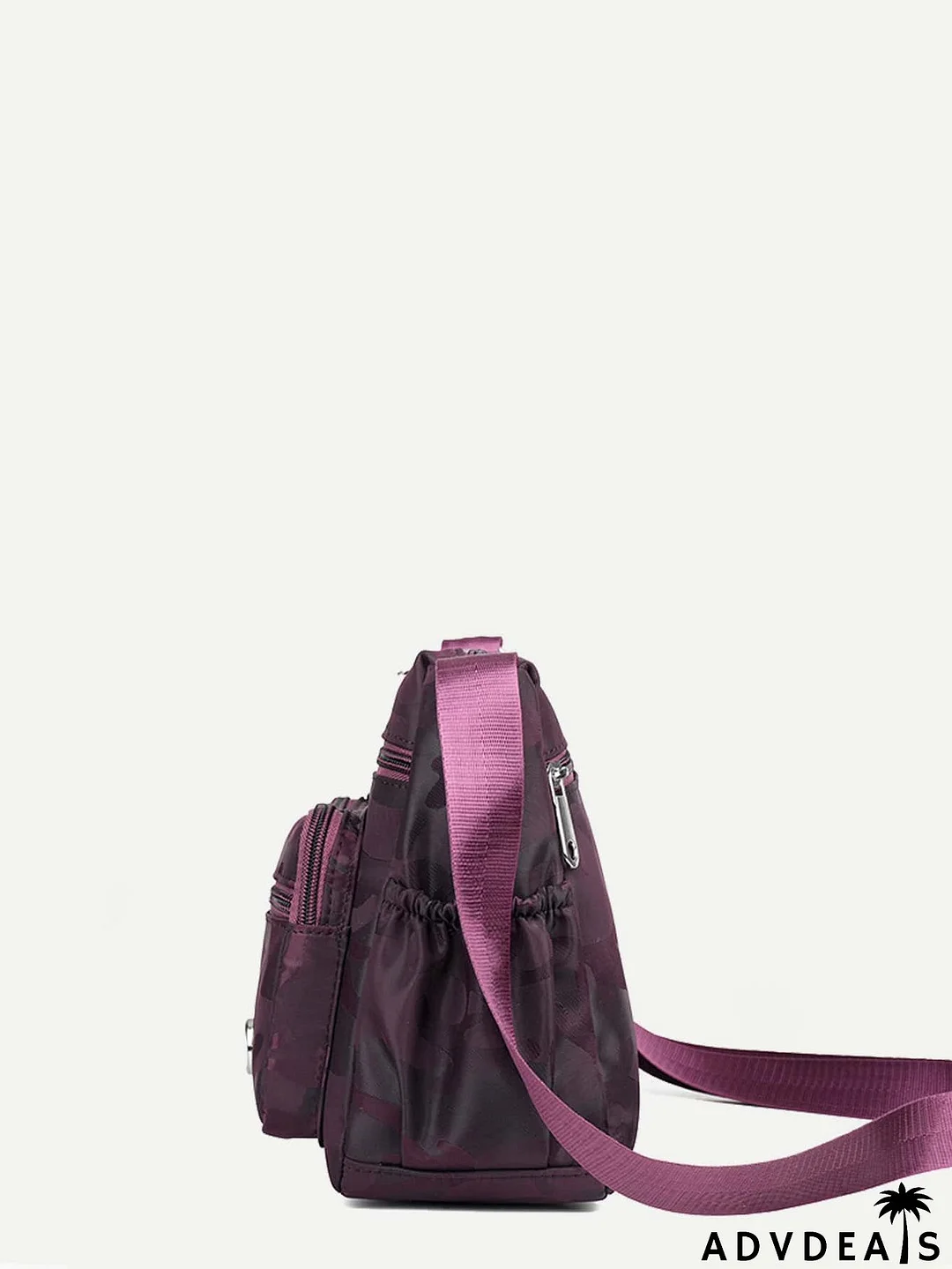 Camo Pattern Crossbody Bag