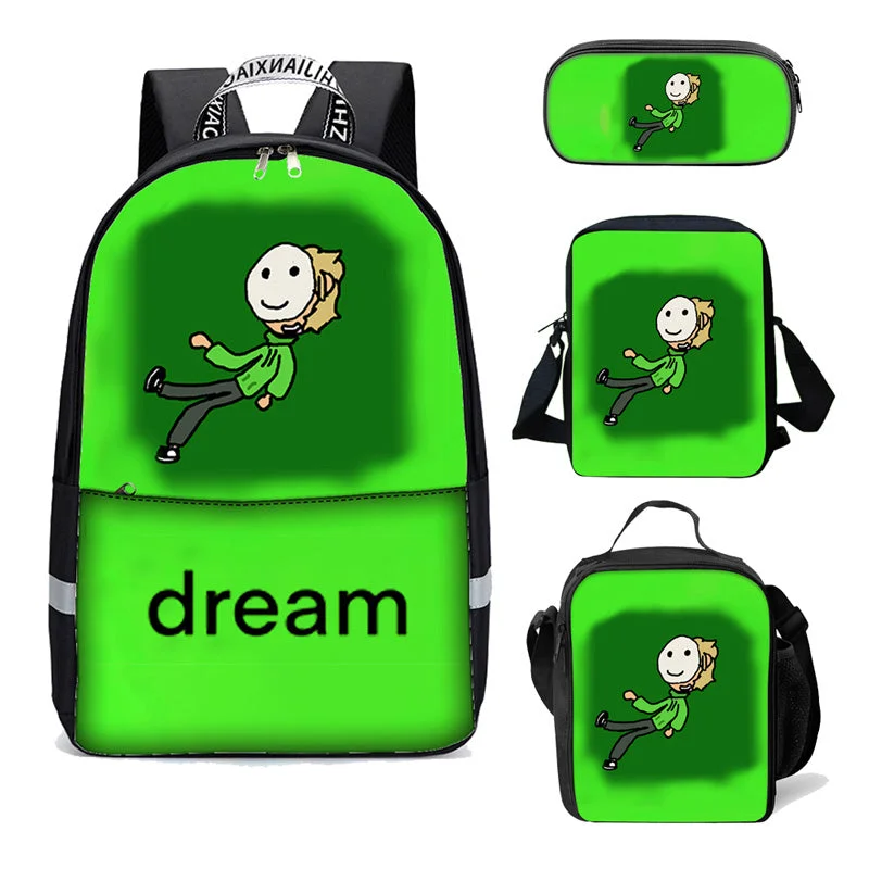 Buzzdaisy Fashion Dreamwastaken Backpack for Teens School Bag for Students 4CS Dream Bag Sets