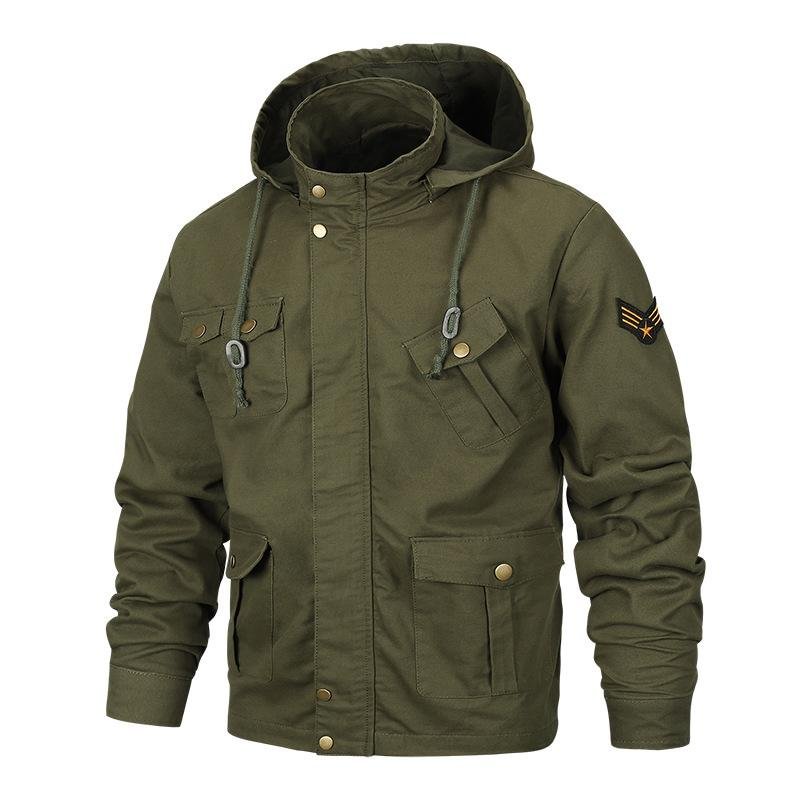 Mens military uniform work jacket