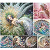 (Multi-Style)Elf Girl-Partial Special Shaped Diamond Painting 30*30CM
