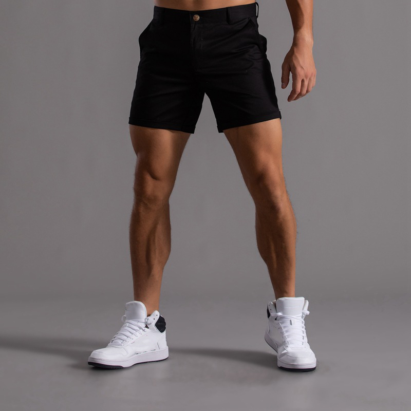 Men's Casual Solid Color Shorts
