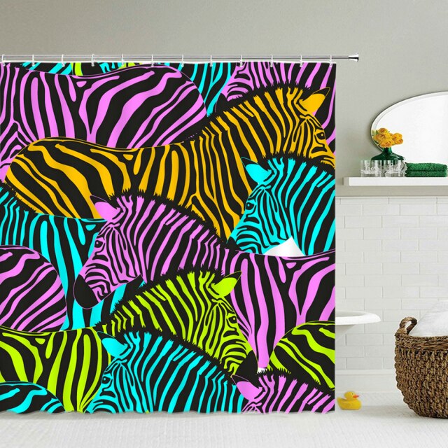

Shower Curtain – Zebra-180*180cm, 501 Original