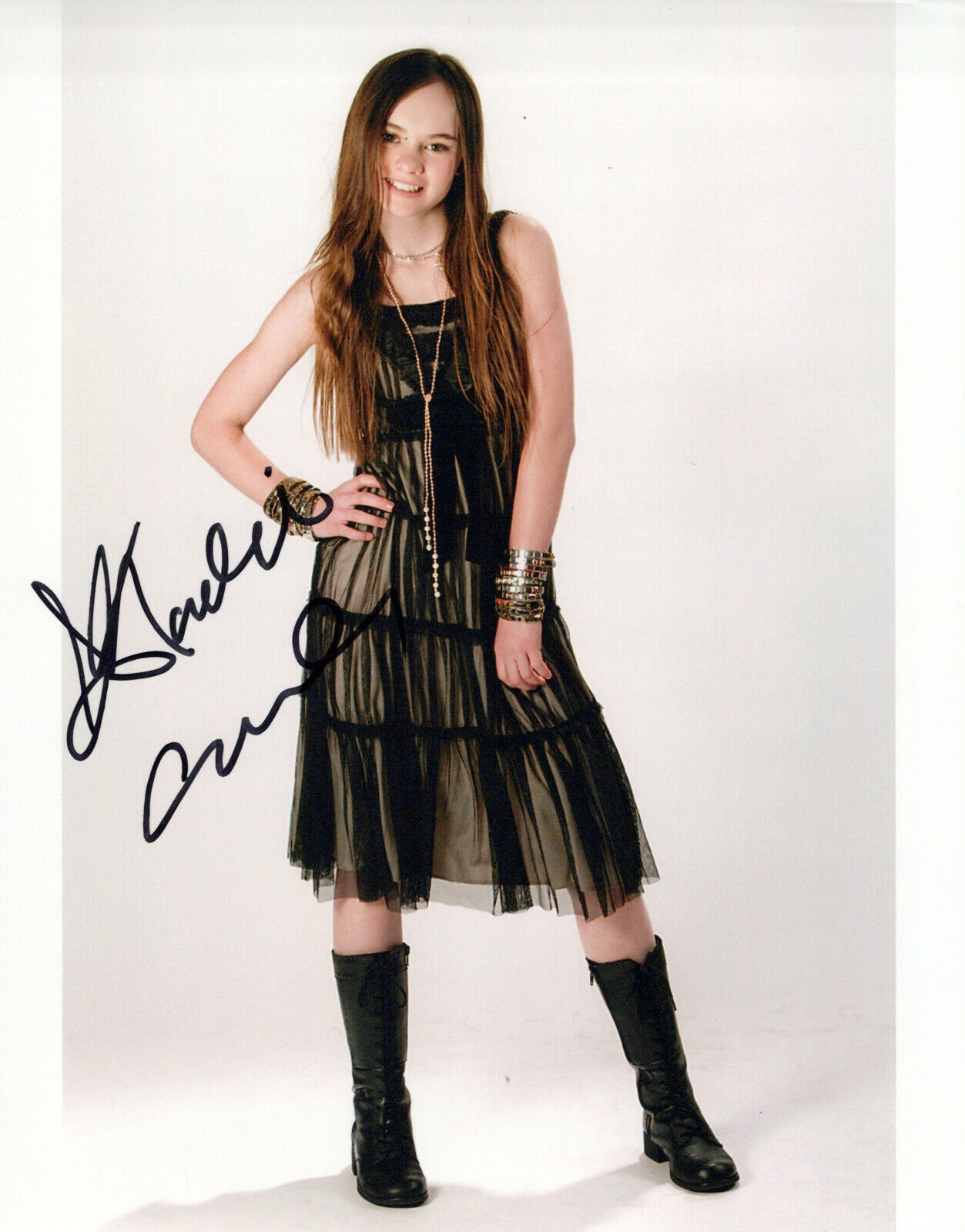 Madeline Carroll glamour shot autographed Photo Poster painting signed 8x10 #9