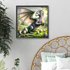 Diamond Painting-DIY Full Round Drill Dragon(40*40 CM)