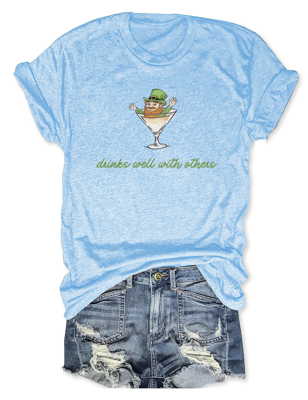 Drinks Well With Others T-shirt
