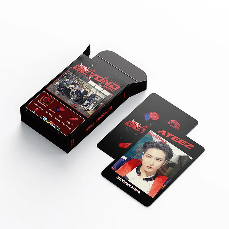 ATEEZ 55 Sheets BEYOND ZERO Album Lomo Card