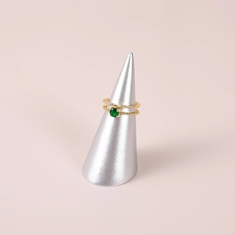 Jewelry Nordic Style Solid Color Resin Plastic Spraying Jewelry Rack