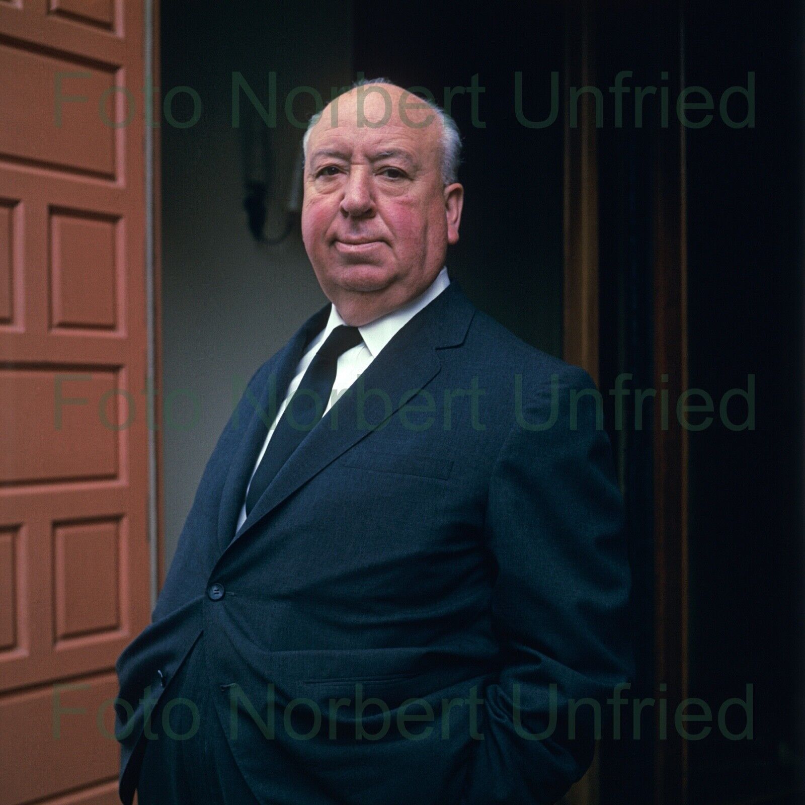 Alfred Hitchcock - Foto 13 x 13 cm (Bild 1
