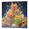 DIY Special Shape Diamond Painting Pearl Art With Inner Frame Kit 25x25cm(Christmas Gift Tree)