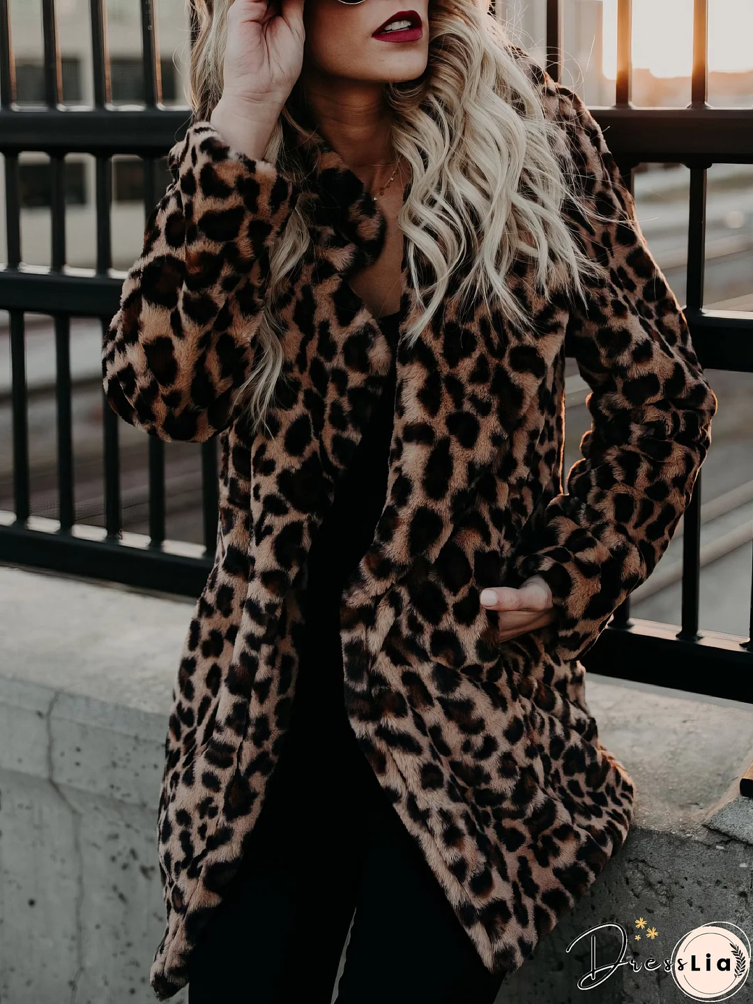 Statement Leopard Print Coat