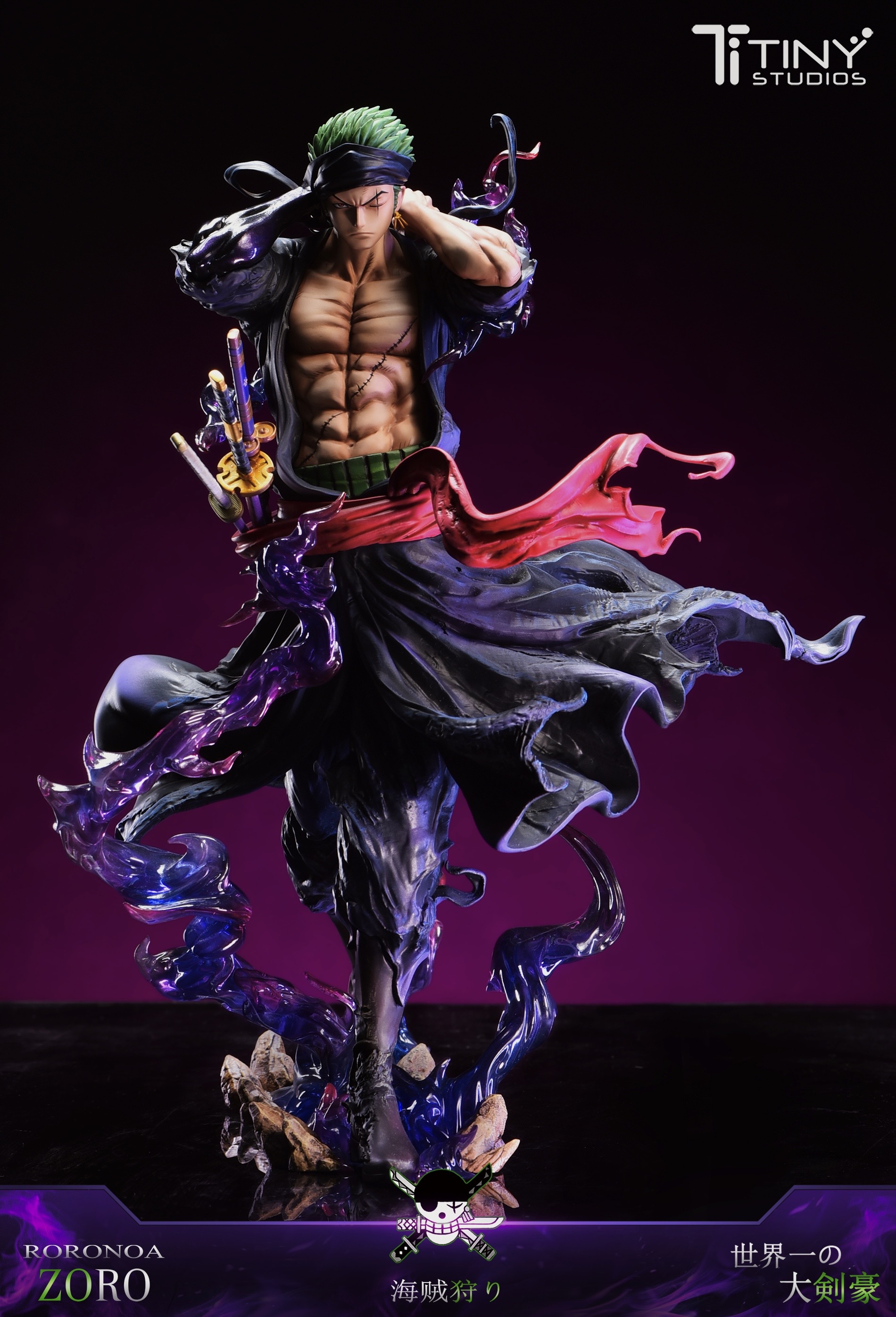 PRE-ORDER Tiny Studio - One Piece POPMAX Zoro Statue(GK)-