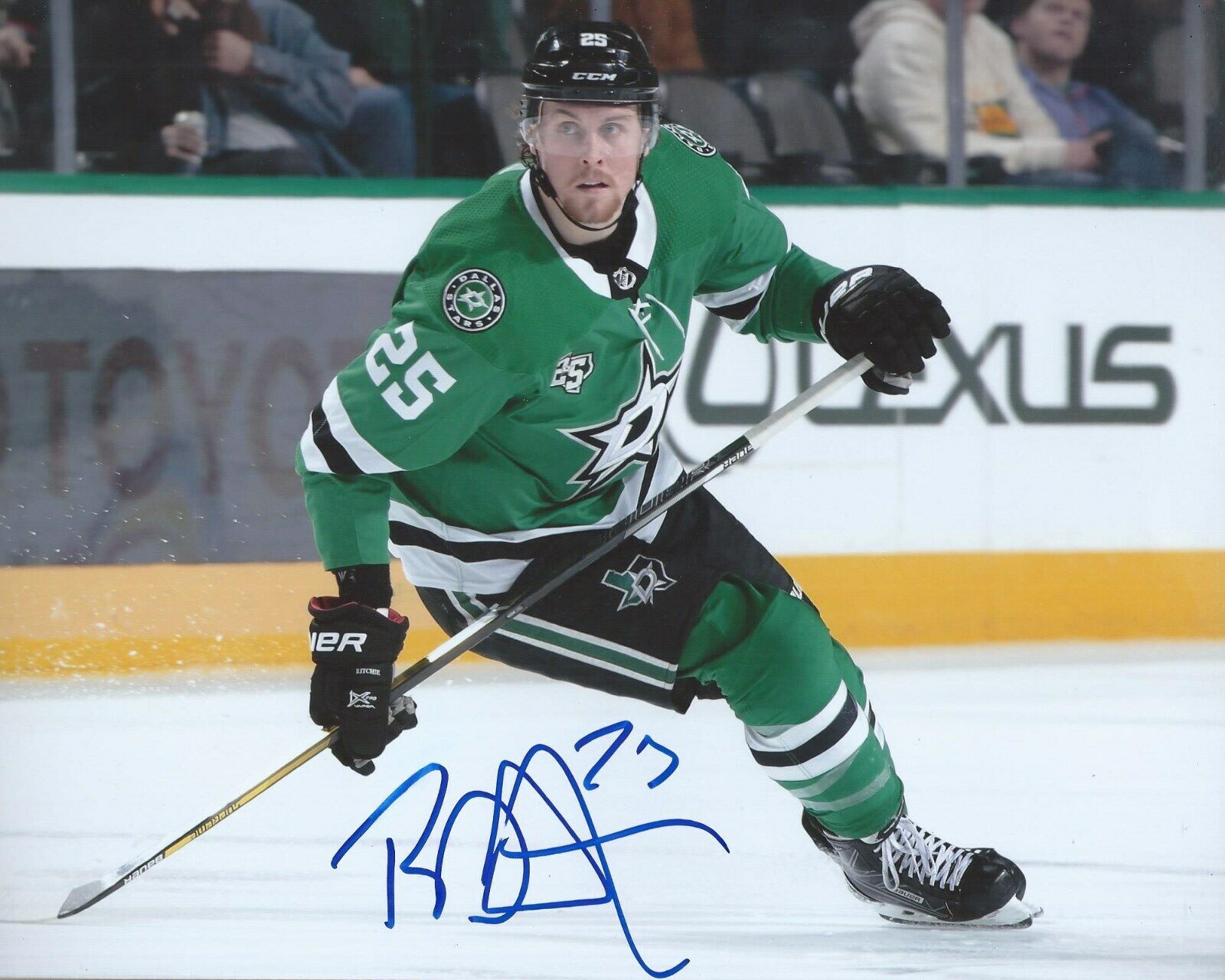 Brett Ritchie Signed 8x10 Photo Poster painting Dallas Stars Autographed COA